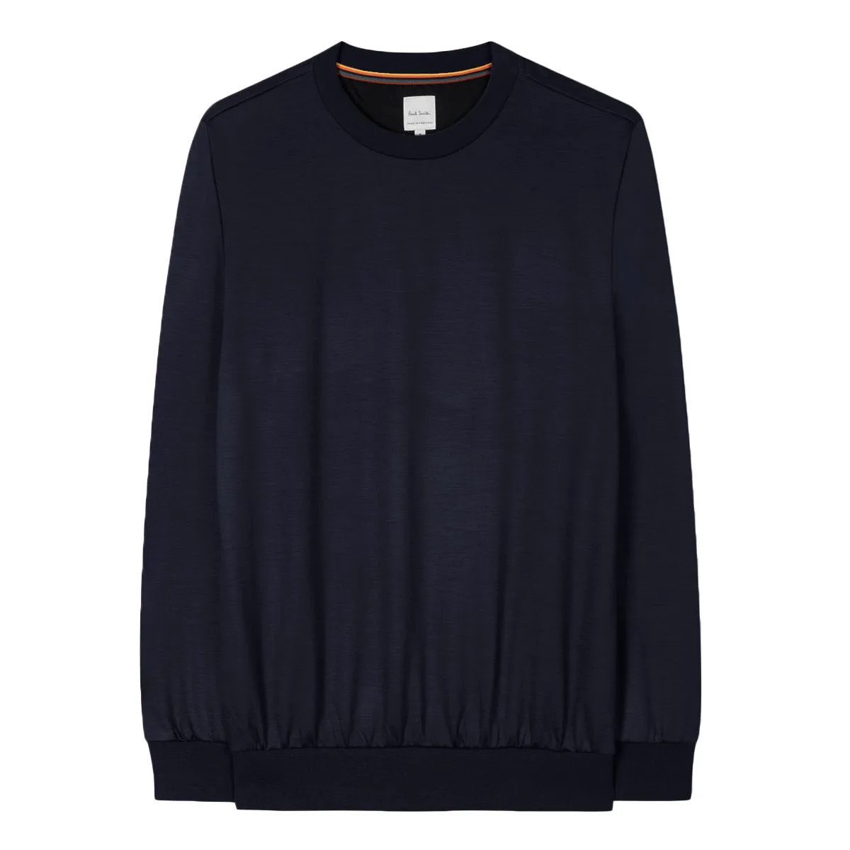 Paul Smith - 'Artist Stripe' Wool Sweatshirt in Navy