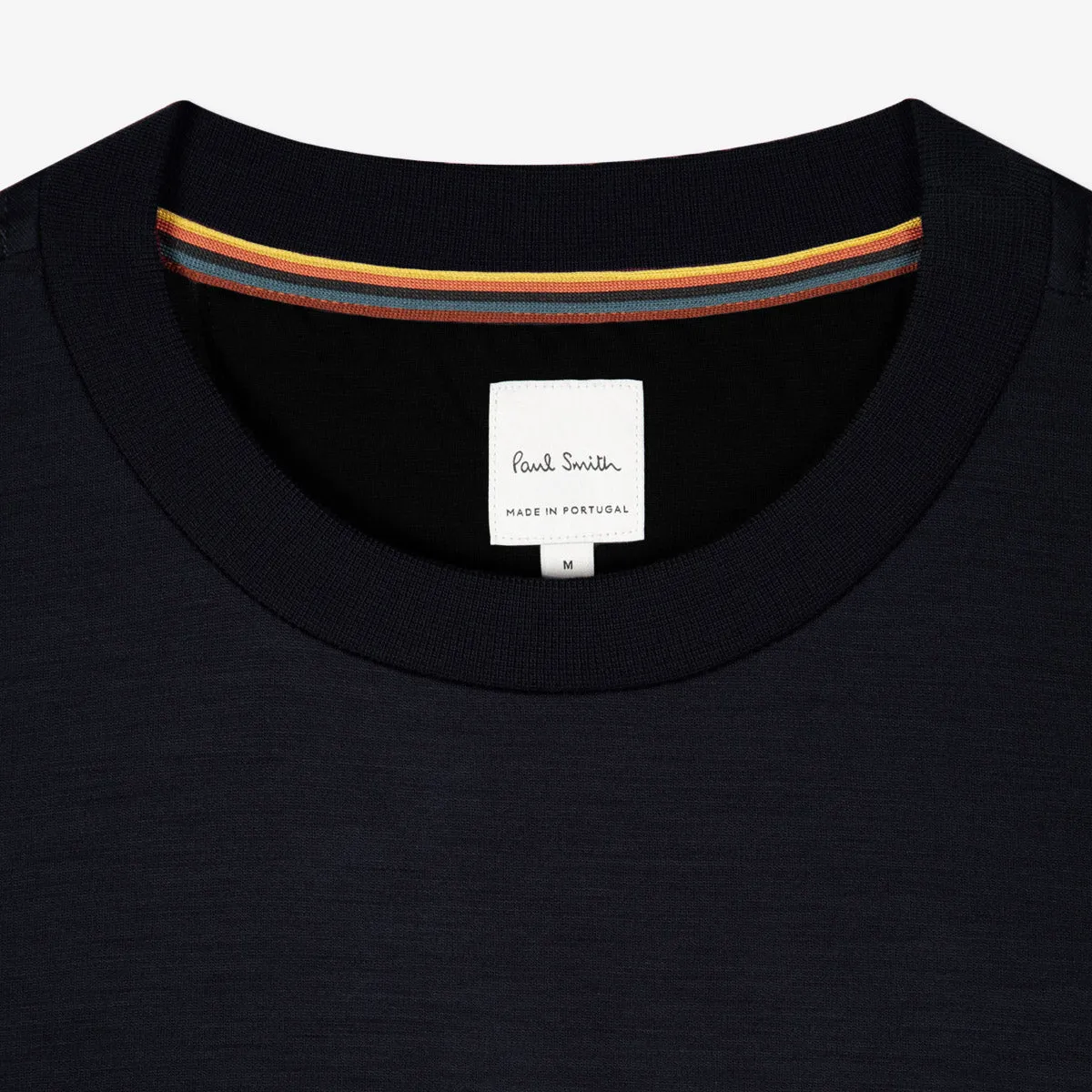 Paul Smith - 'Artist Stripe' Wool Sweatshirt in Navy