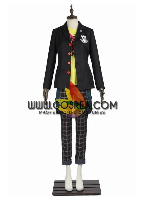 Persona 5 Ryuji Sakamoto Shujin Academy Uniform Cosplay Costume