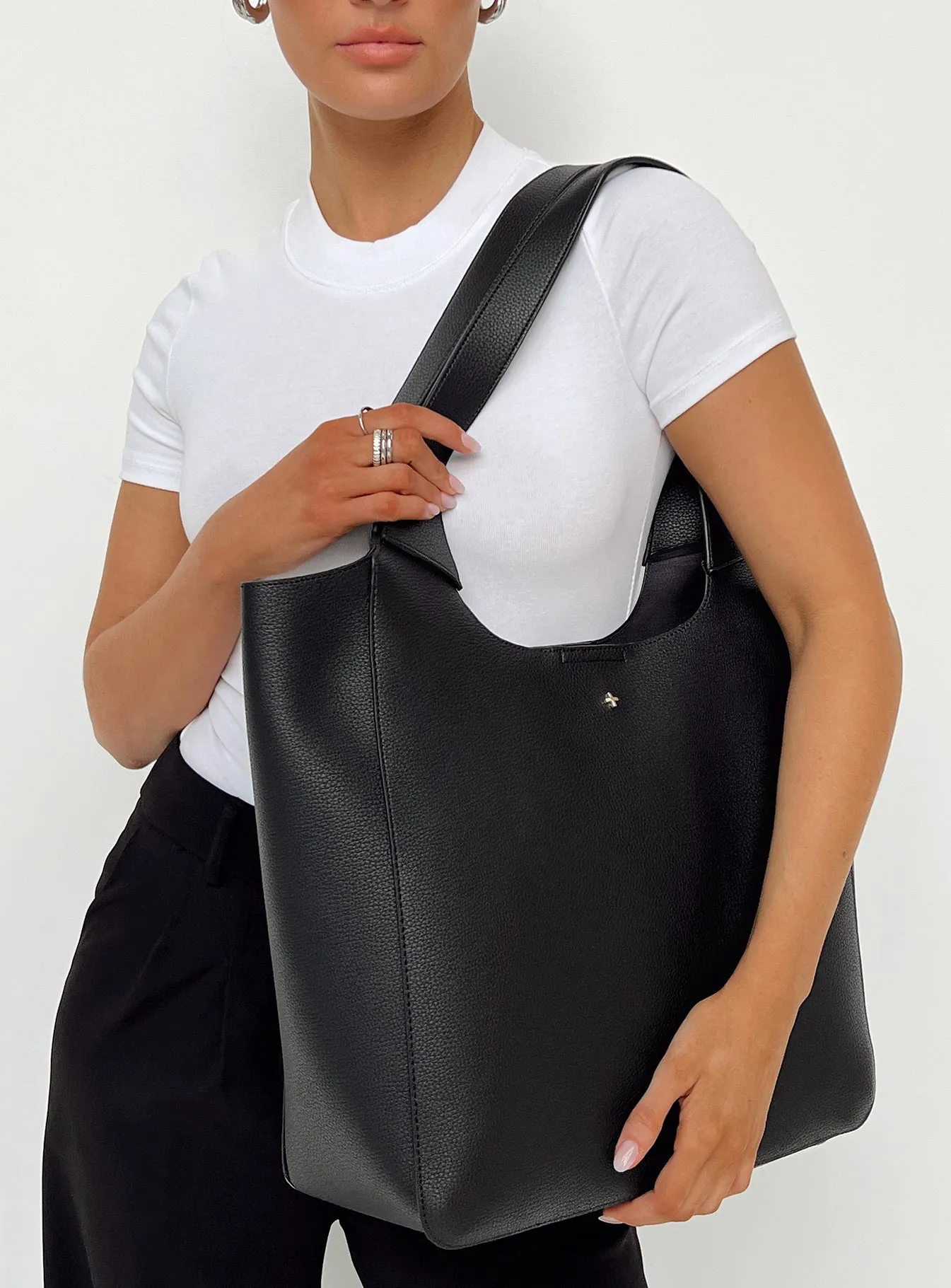 Peta & Jain Tayla Tote Bag Black