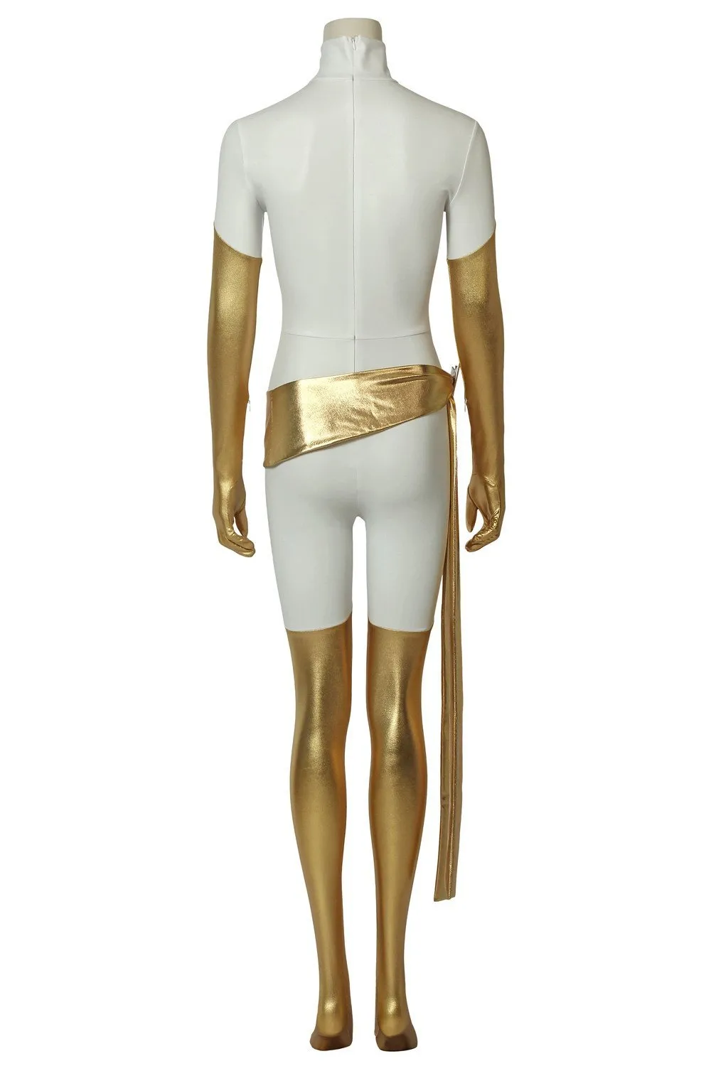 Phoenix X-Men Pearl White Spandex Cosplay Costume