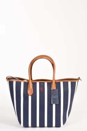 Polo Ralph Lauren Borsa Bellport Blu/bianco Donna