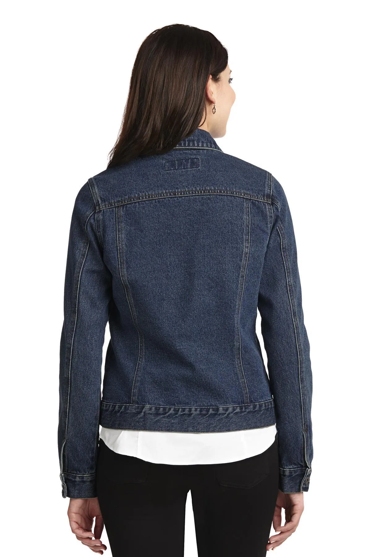 Port Authority Ladies Denim Jacket L7620 Denim Blue