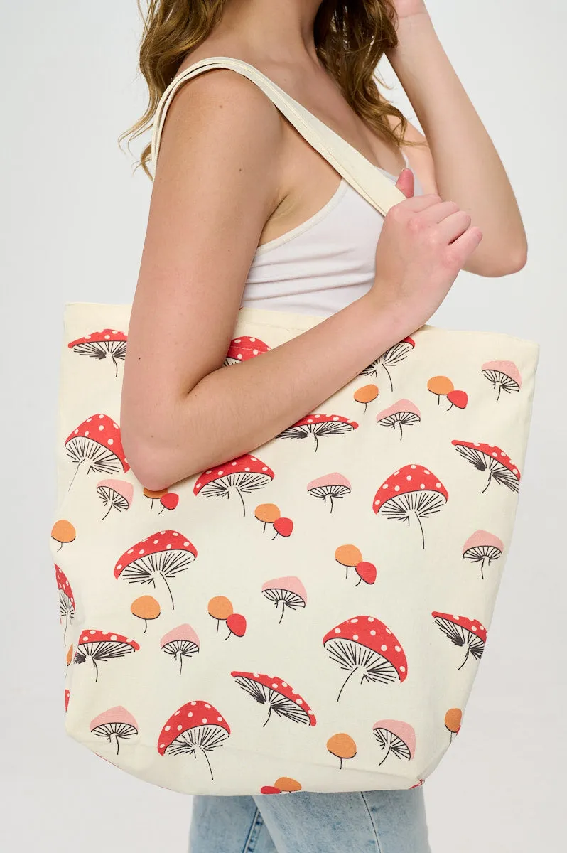 Portobello Print Tote