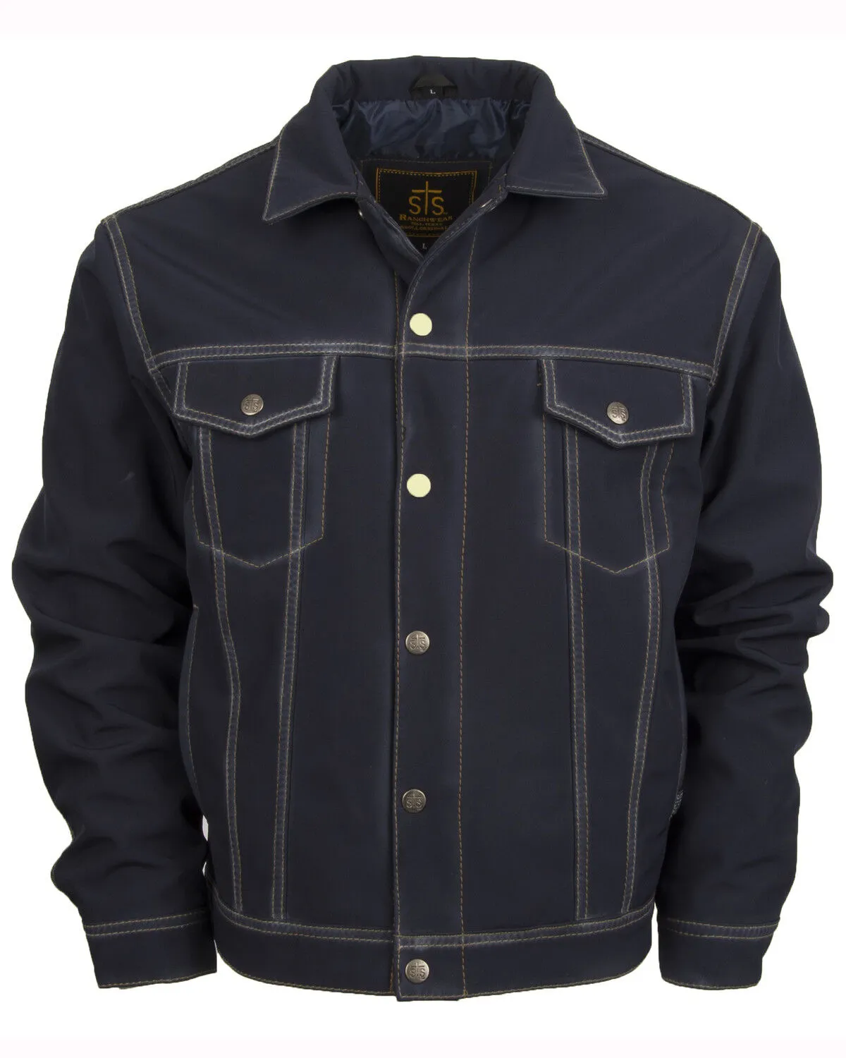 Product Name:  STS Ranchwear Men's Brumby Denim Cut Jacket