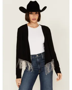 Product Name:  Vocal Women's Rhinestone Fringe Jacket