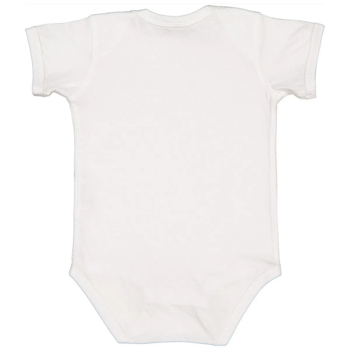 Rabbit Skins White Infant Fine Jersey Bodysuit