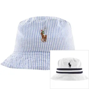 Ralph Lauren Reversible Bucket Hat White