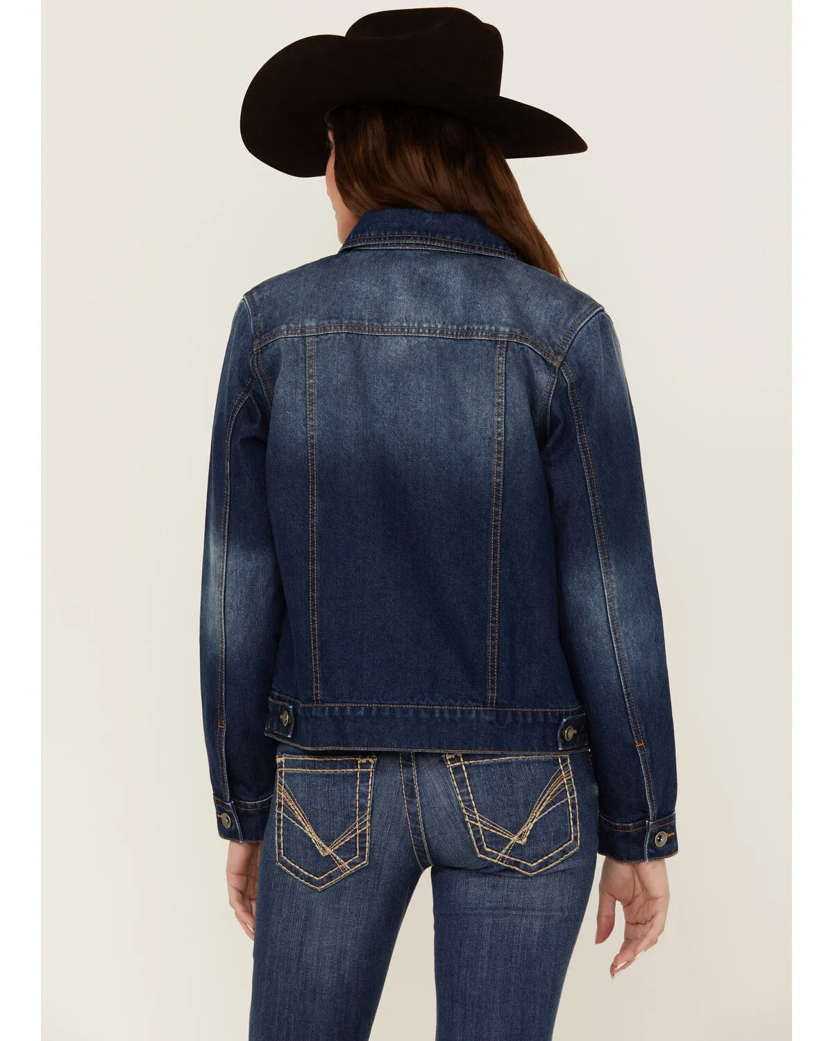 RANK 45® Women's Signature Dark Denim Rancher Jacket