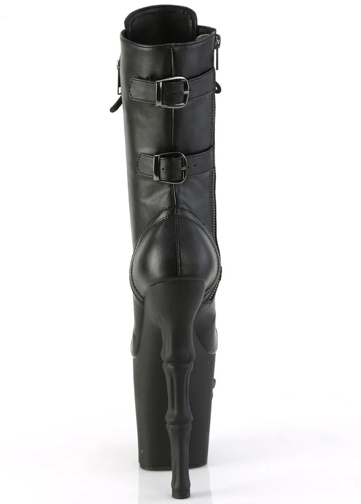 Rapture 1047 Zip Skull Platform Boot