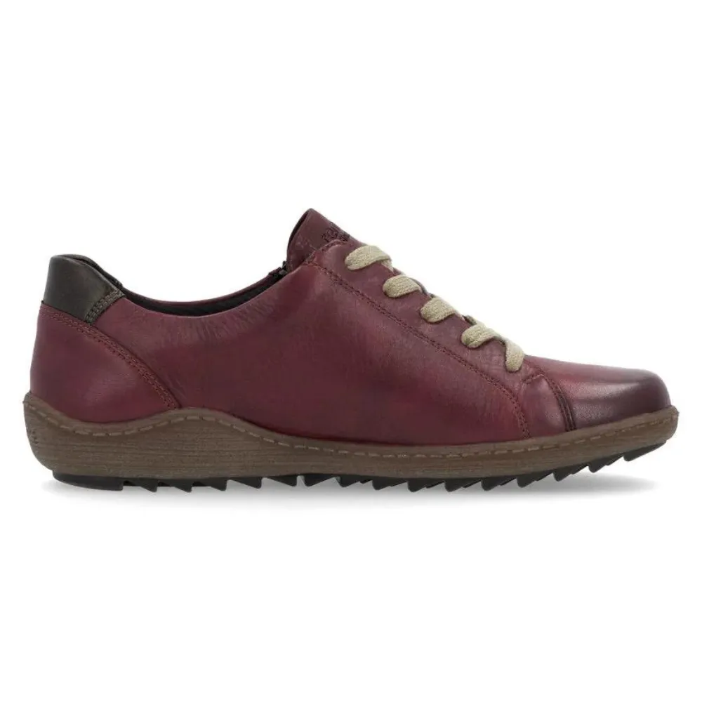 Remonte Liv 40 Vino/Vinorosso/Antique Leather Sneaker (Women's)