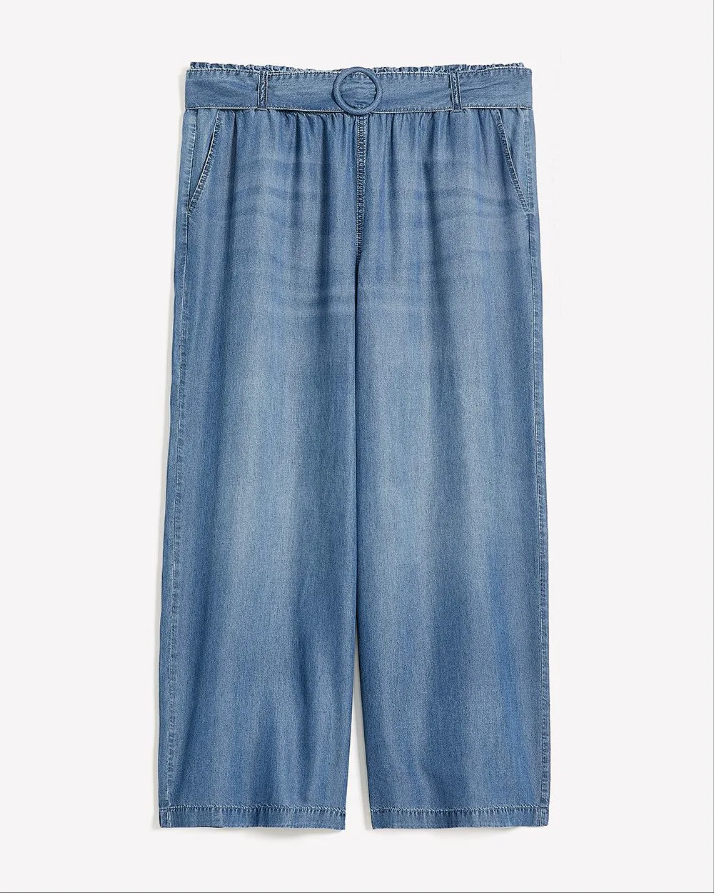 Responsible, Tencel Wide-Leg Pant with Belt - d/C JEANS