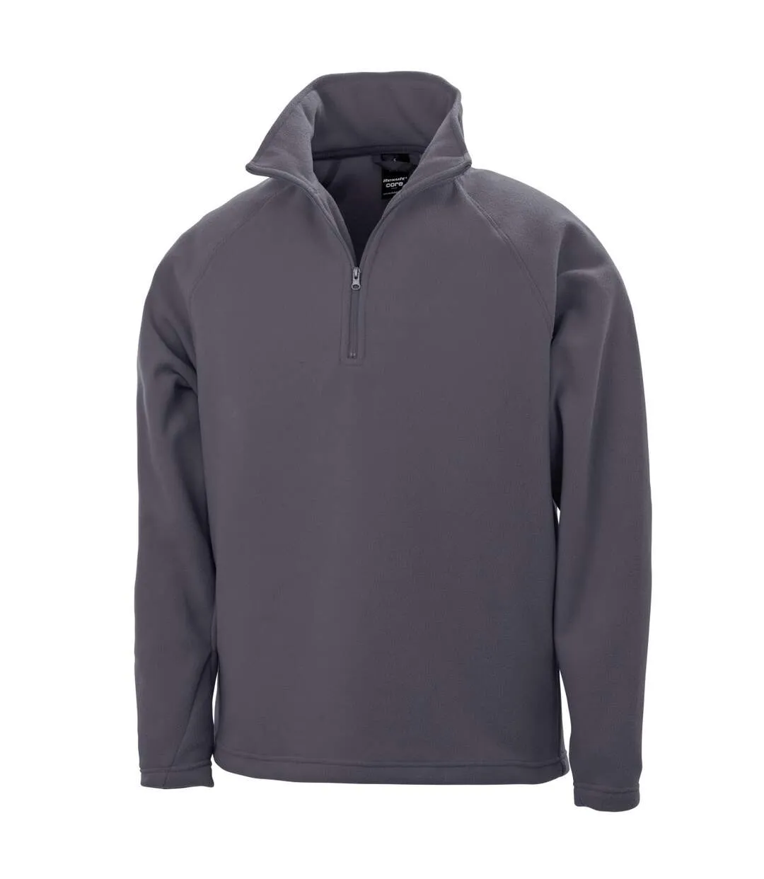 Result Mens Core Micron Anti-Pill Fleece Top (Charcoal) - UTBC849