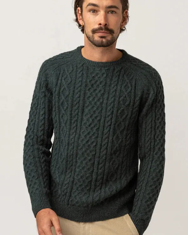 Rhythm Mohair Fisherman Knit