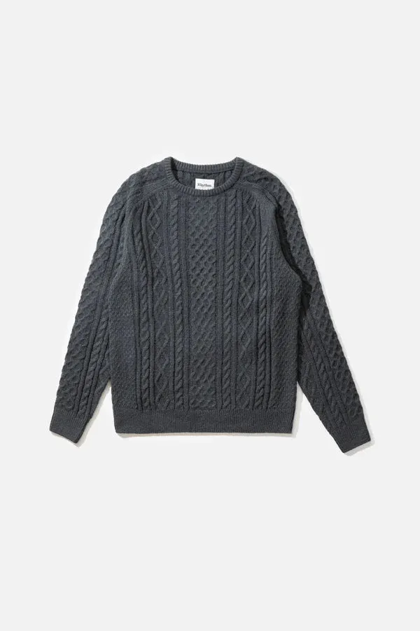 Rhythm Mohair Fisherman Knit