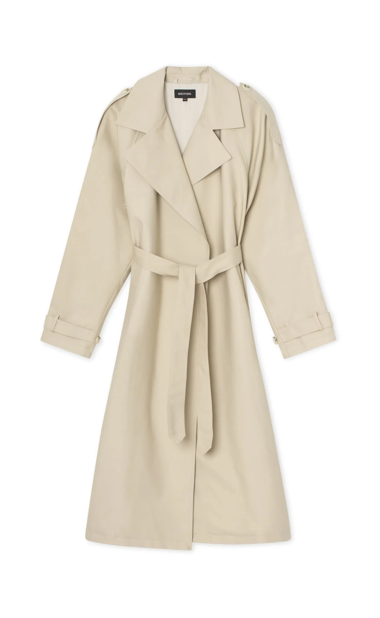 RICO CANVAS COAT - CREME