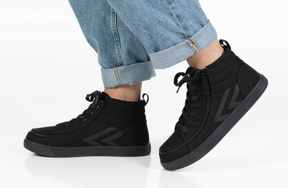 SALE - Black to the Floor BILLY CS Sneaker High Tops