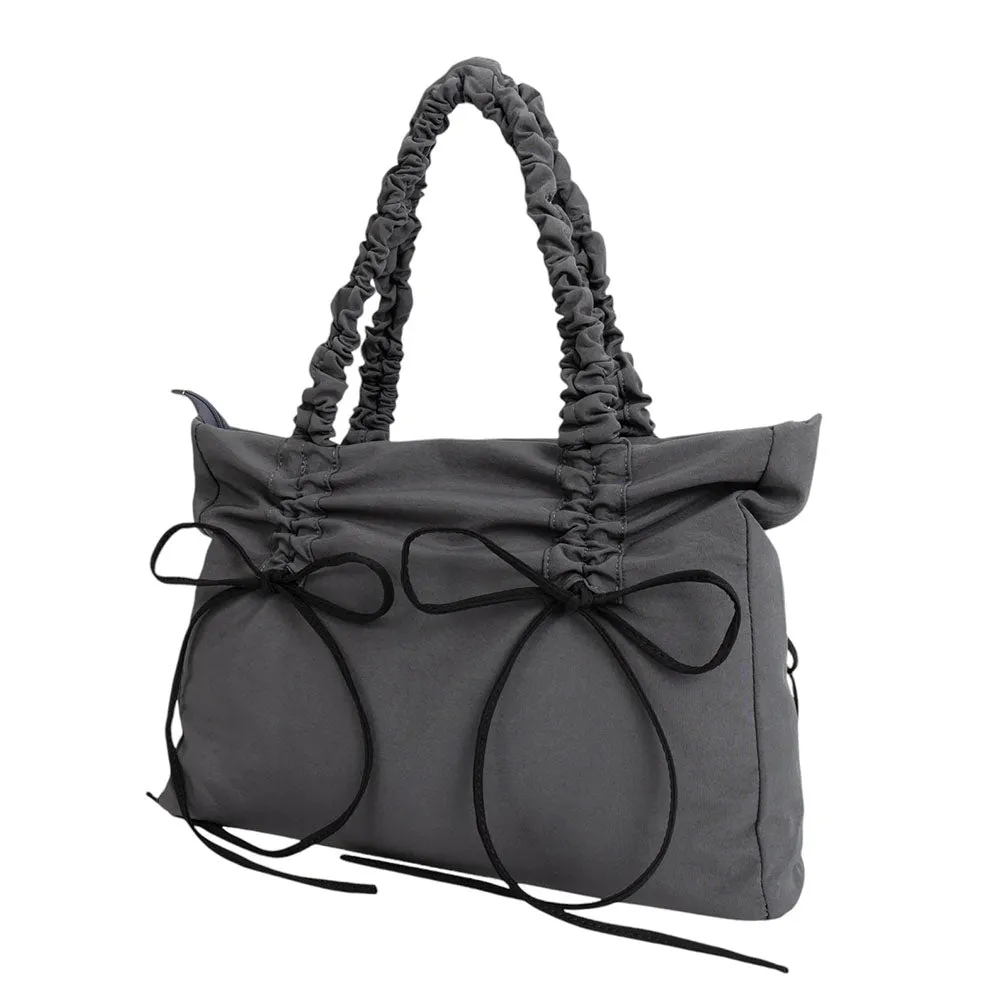 Saturday School Bow Shoulder Bag