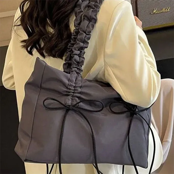 Saturday School Bow Shoulder Bag