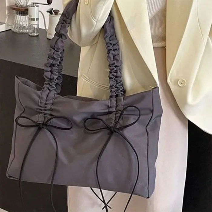 Saturday School Bow Shoulder Bag