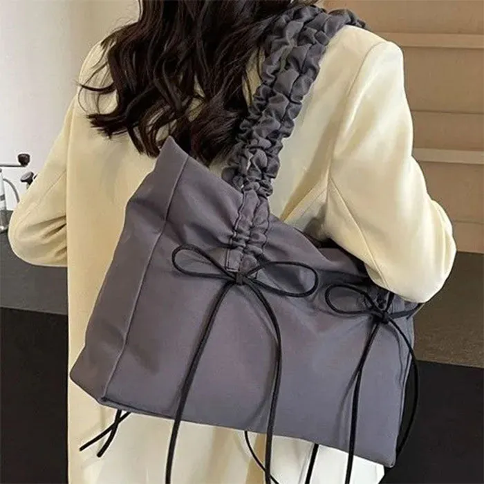 Saturday School Bow Shoulder Bag