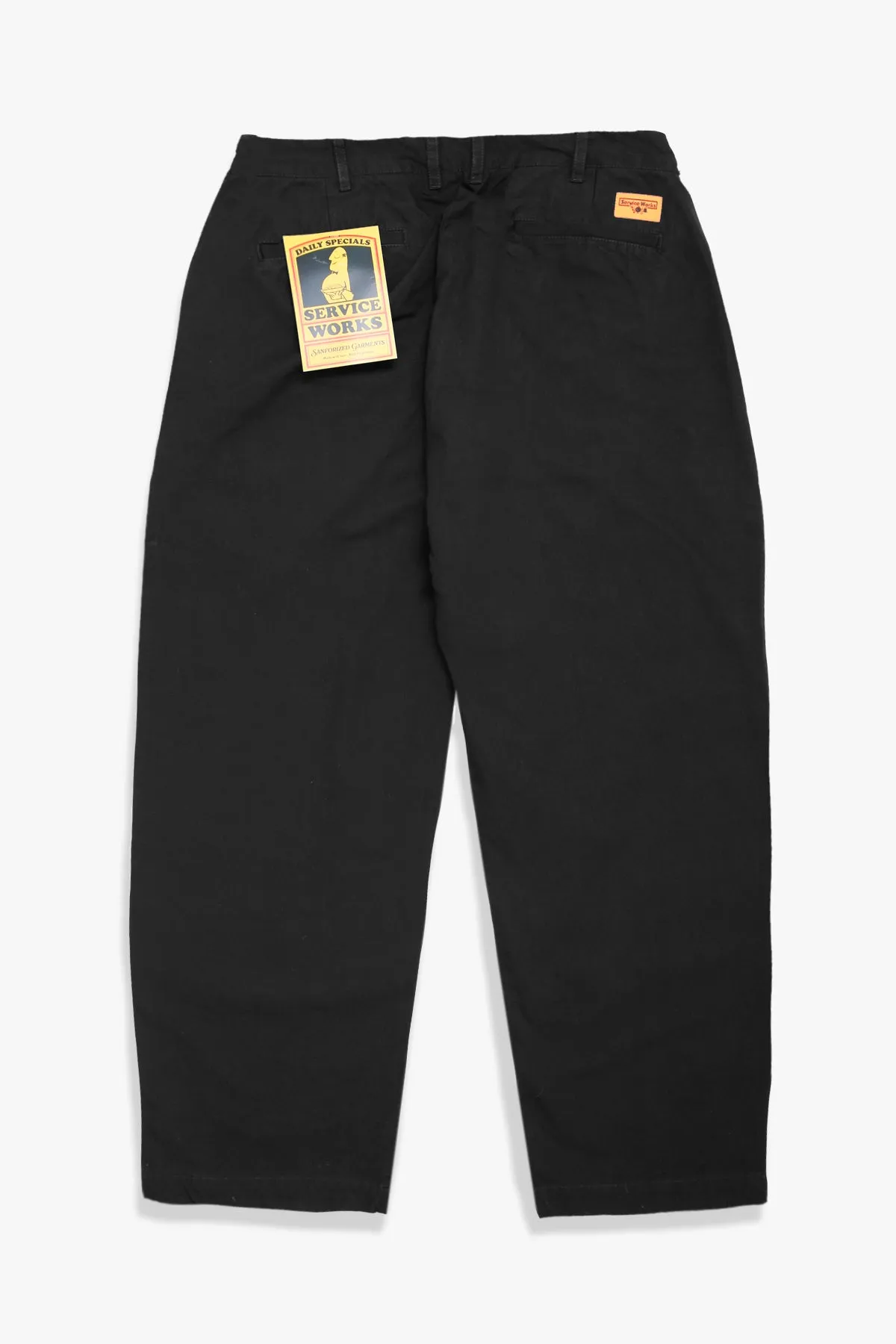 Service Works - Twill Part Timer Pant - Black