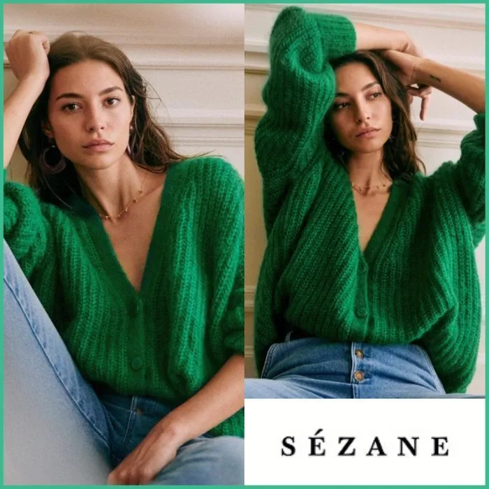 SEZANE  |SEZANE V-neck & Crew neck