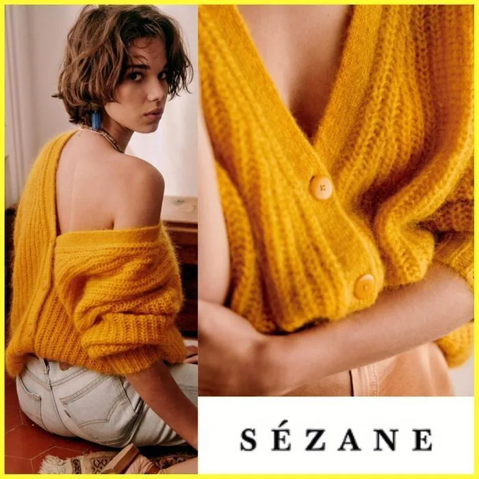 SEZANE  |SEZANE V-neck & Crew neck