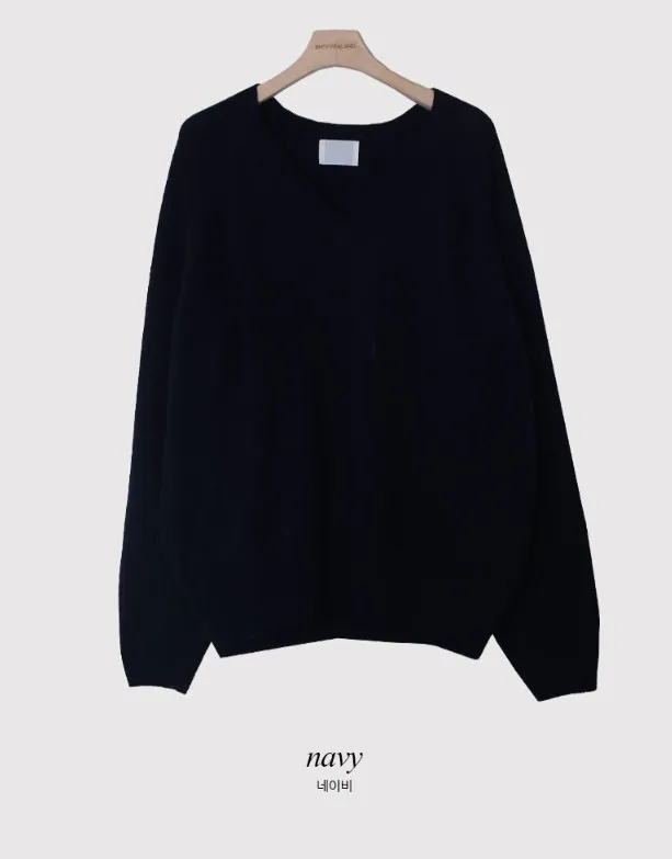 SHOPPERLAND  |Casual Style Wool Nylon Street Style V-Neck Long Sleeves