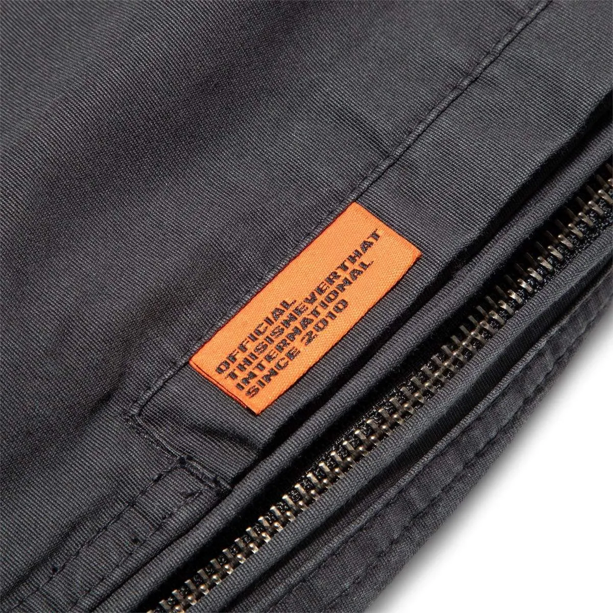 SIDE ZIP PANT Charcoal