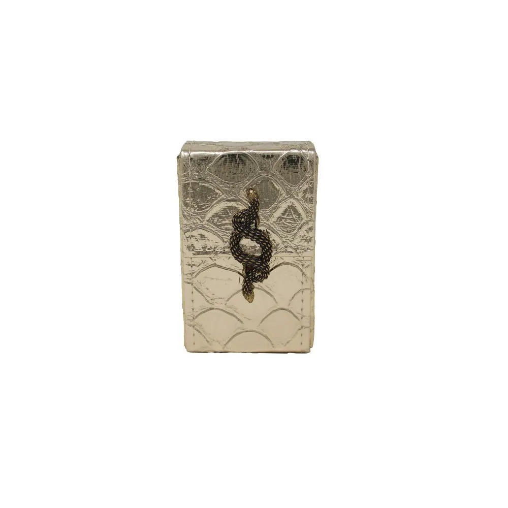 Small Cigarette Case with Snake