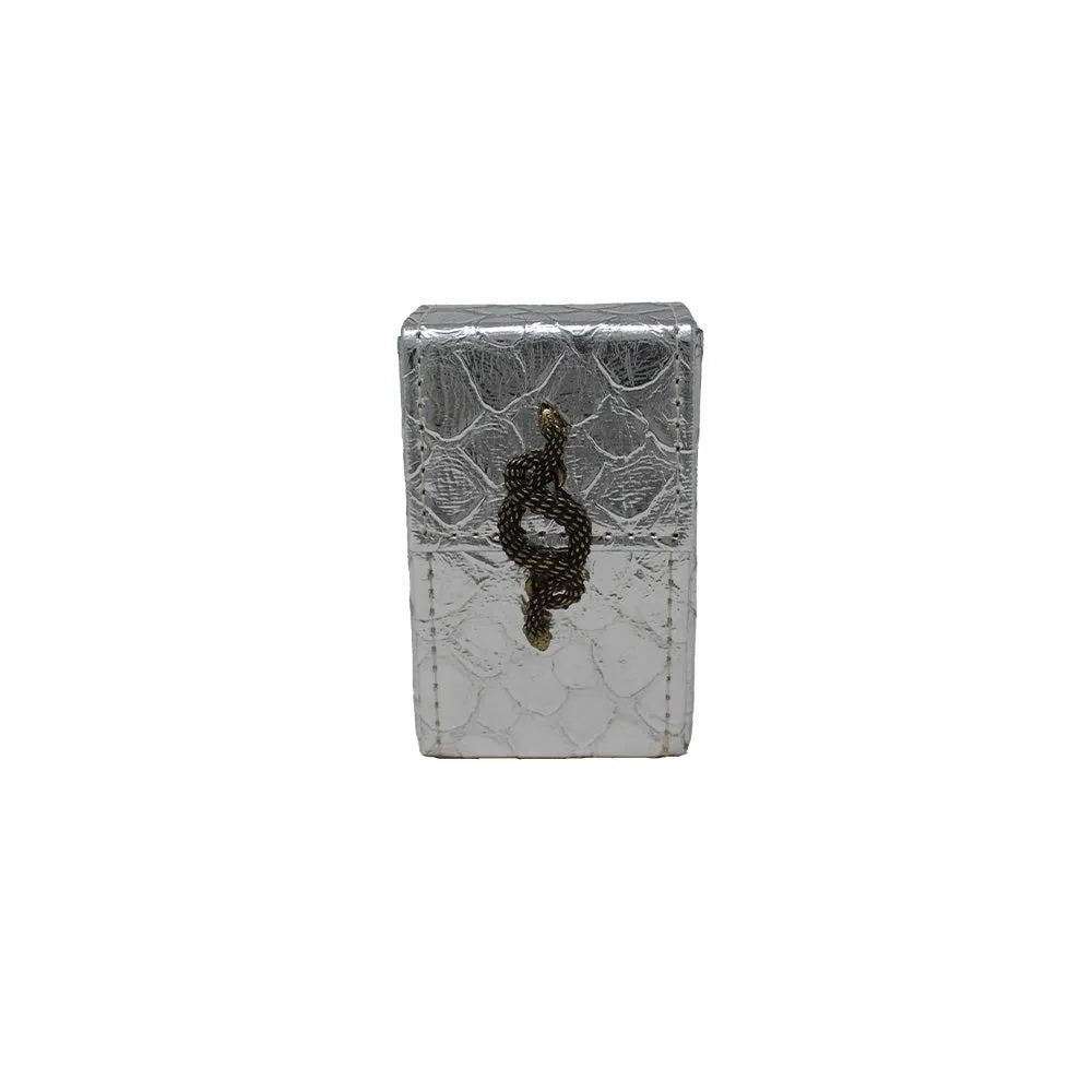 Small Cigarette Case with Snake