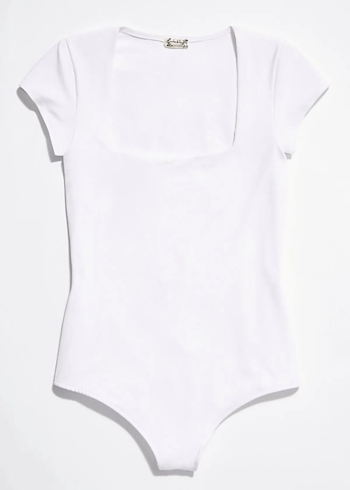 Square Eyes Bodysuit - White