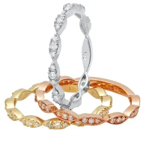 Stackable Diamond Ring