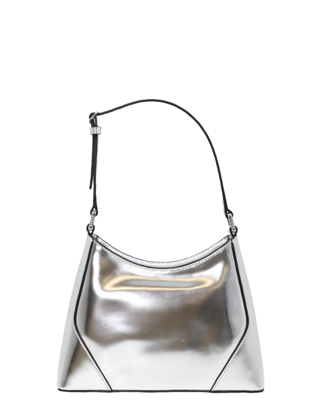 Staud Linda Shoulder Bag in Chrome