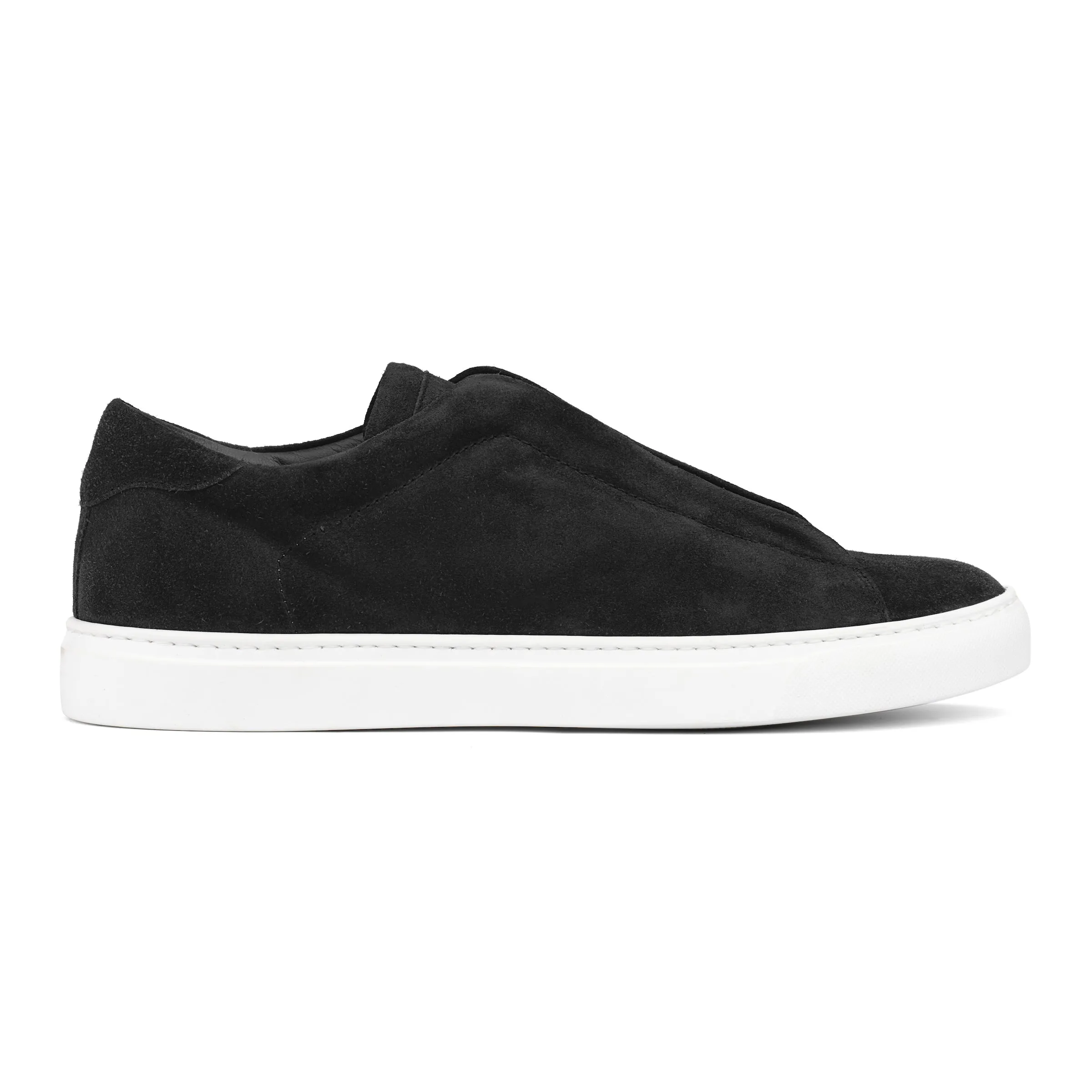 Stone Off-Black Slip On Sneaker