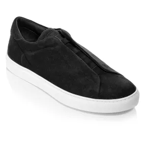 Stone Off-Black Slip On Sneaker