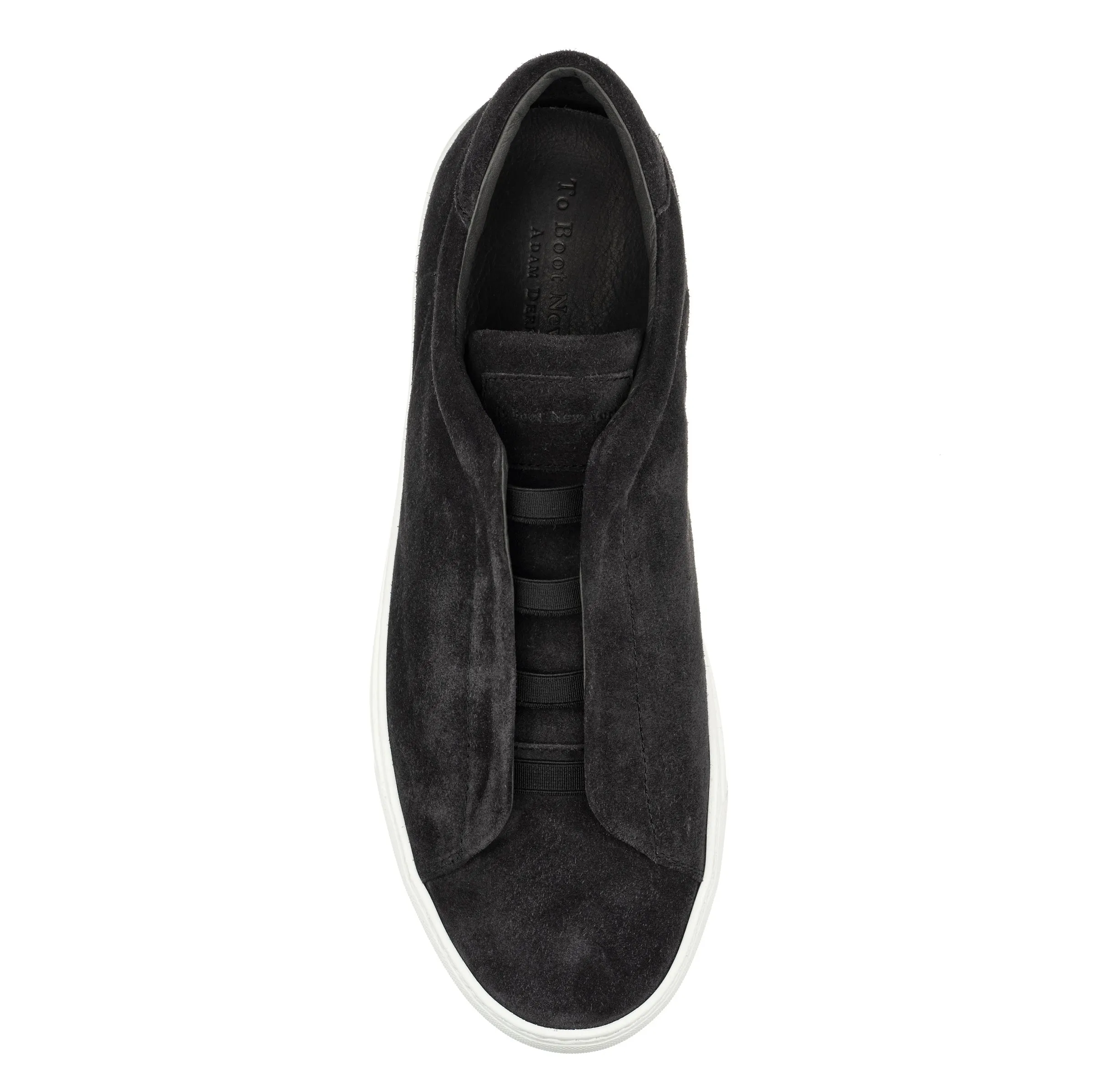 Stone Off-Black Slip On Sneaker