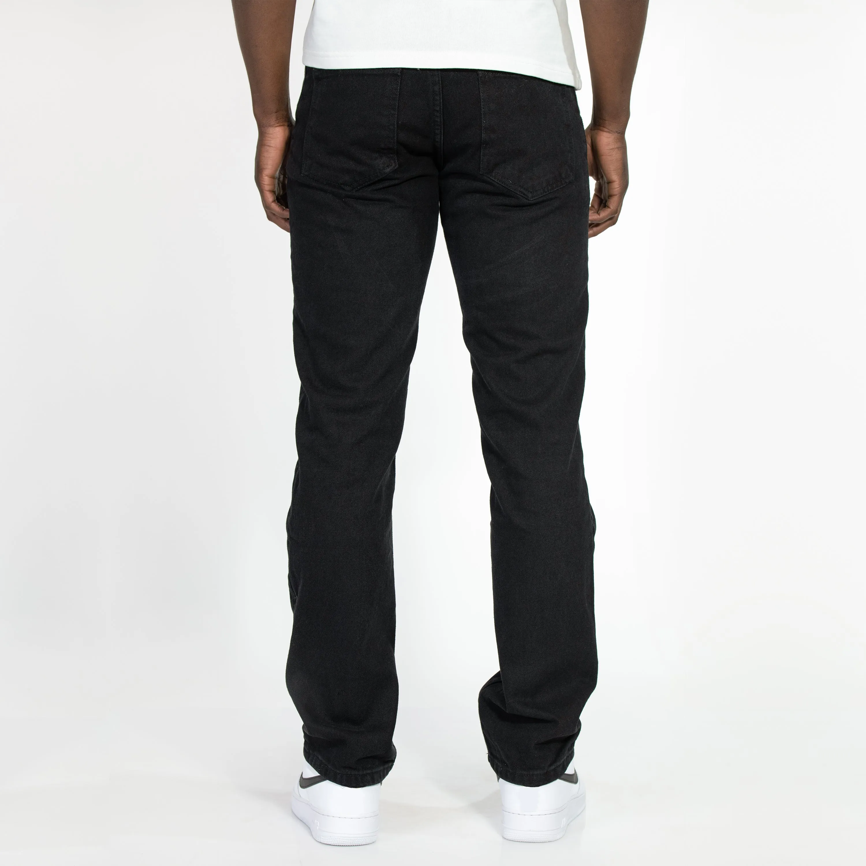 STRAIGHT FIT SIDEJEANS BLACK