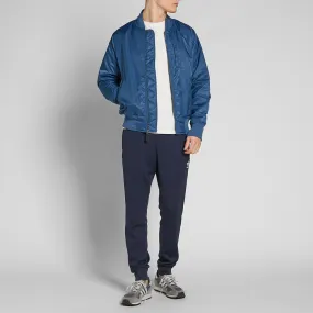 Stussy Flight Satin Bomber JacketNavy