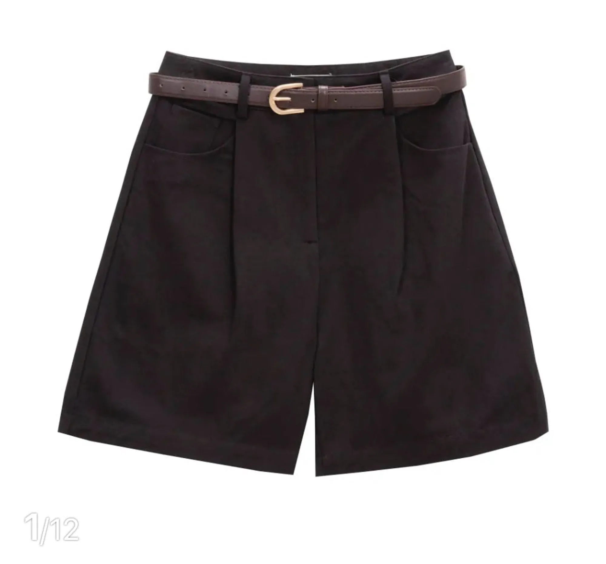 Sweewe Paris Boy Short in Khaki