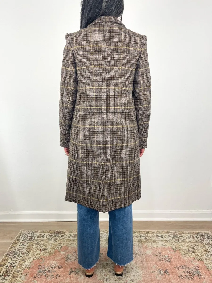 Tailored Coat in Henderson Plaid