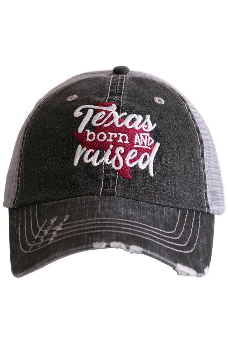 Texas Born and Raised Women's Trucker Hat