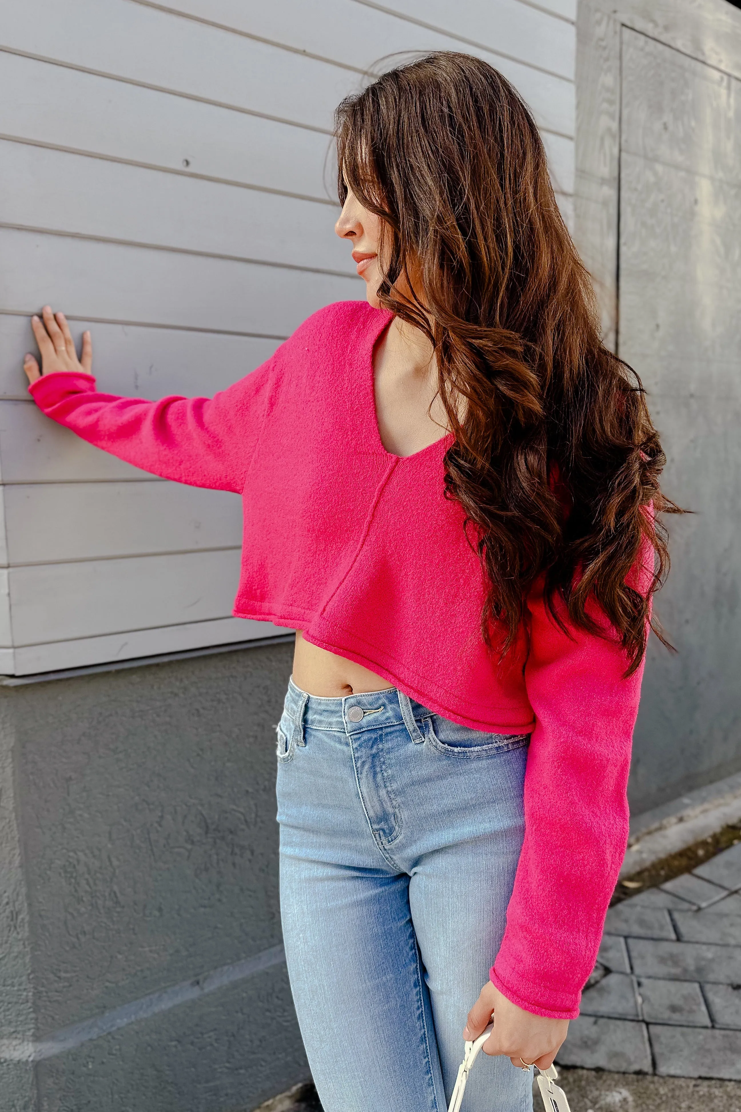 The It's Giving Soft Cropped Sweater