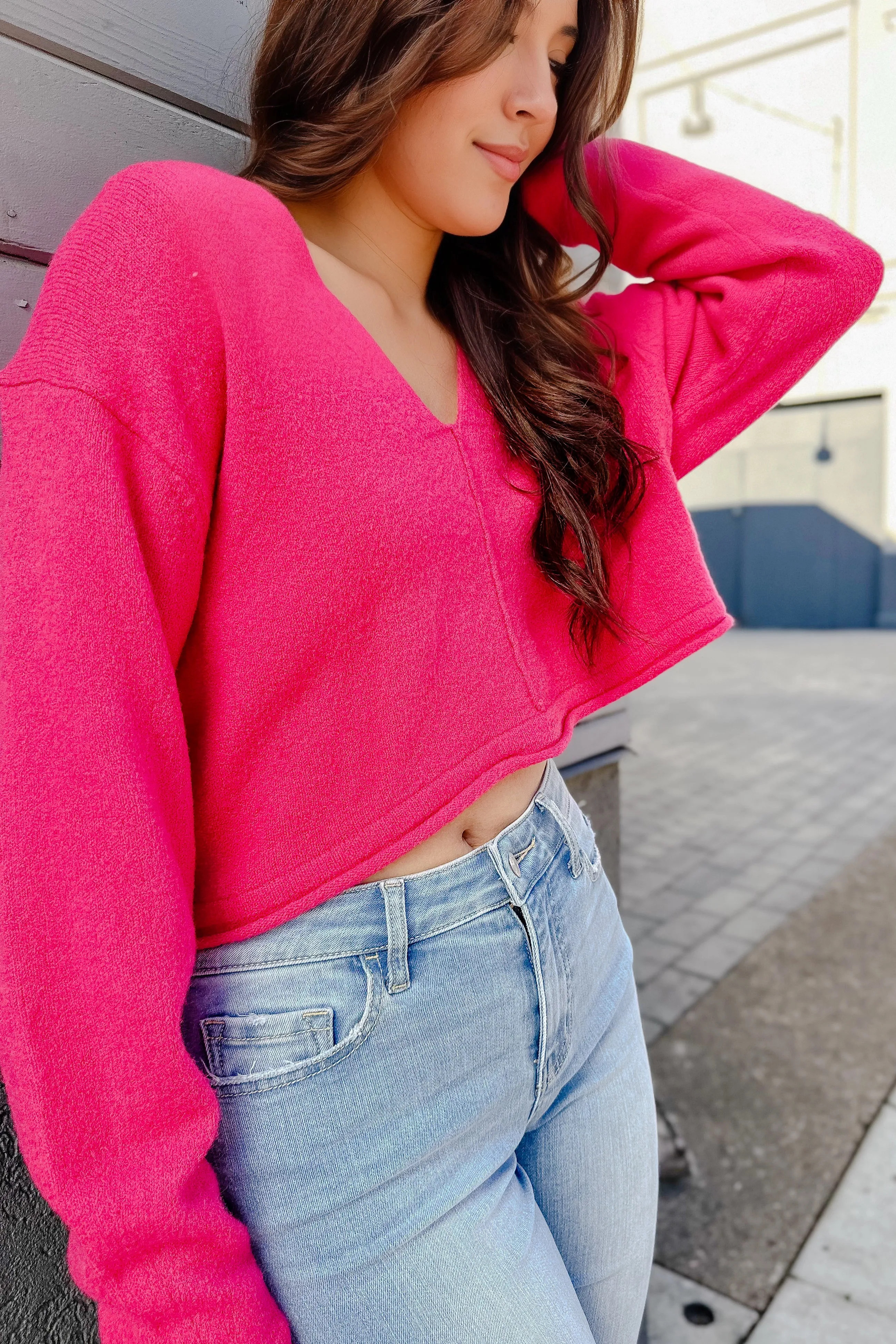 The It's Giving Soft Cropped Sweater