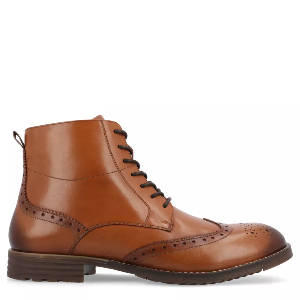 THOMAS & VINE  MENS EDISON LACE-UP BOOT