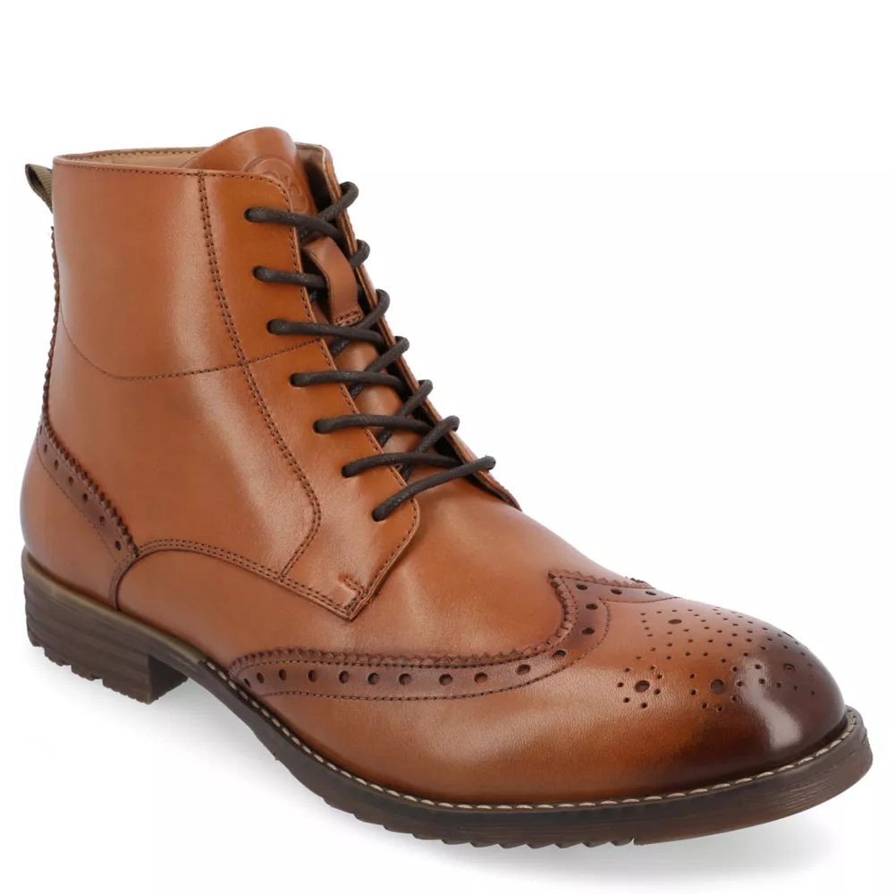 THOMAS & VINE  MENS EDISON LACE-UP BOOT