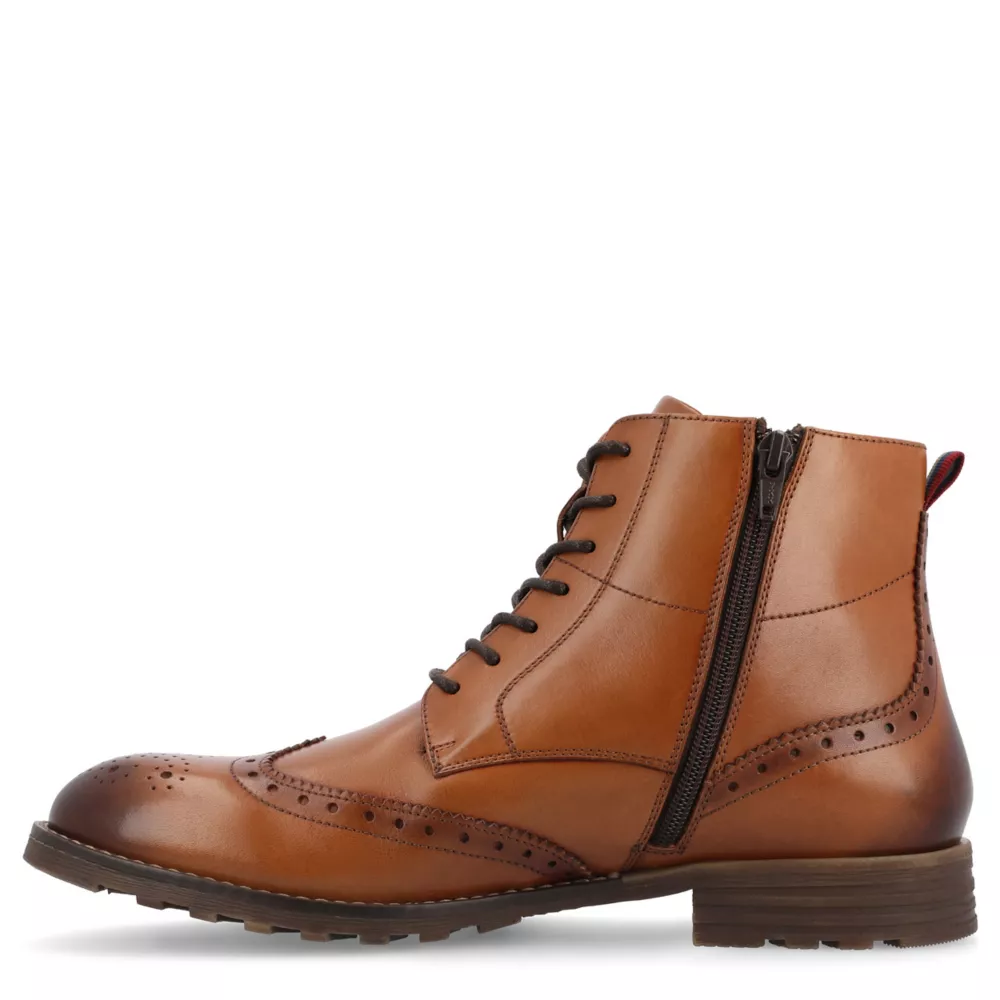 THOMAS & VINE  MENS EDISON LACE-UP BOOT