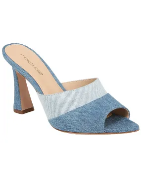 Thora Bicolor Denim Mule