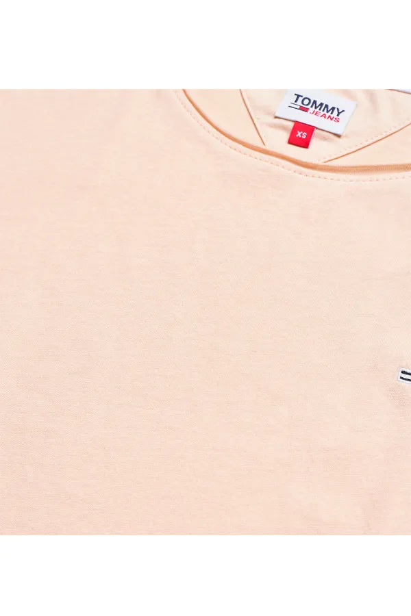 Tommy Hilfiger Women Regular Logo Tee Beige